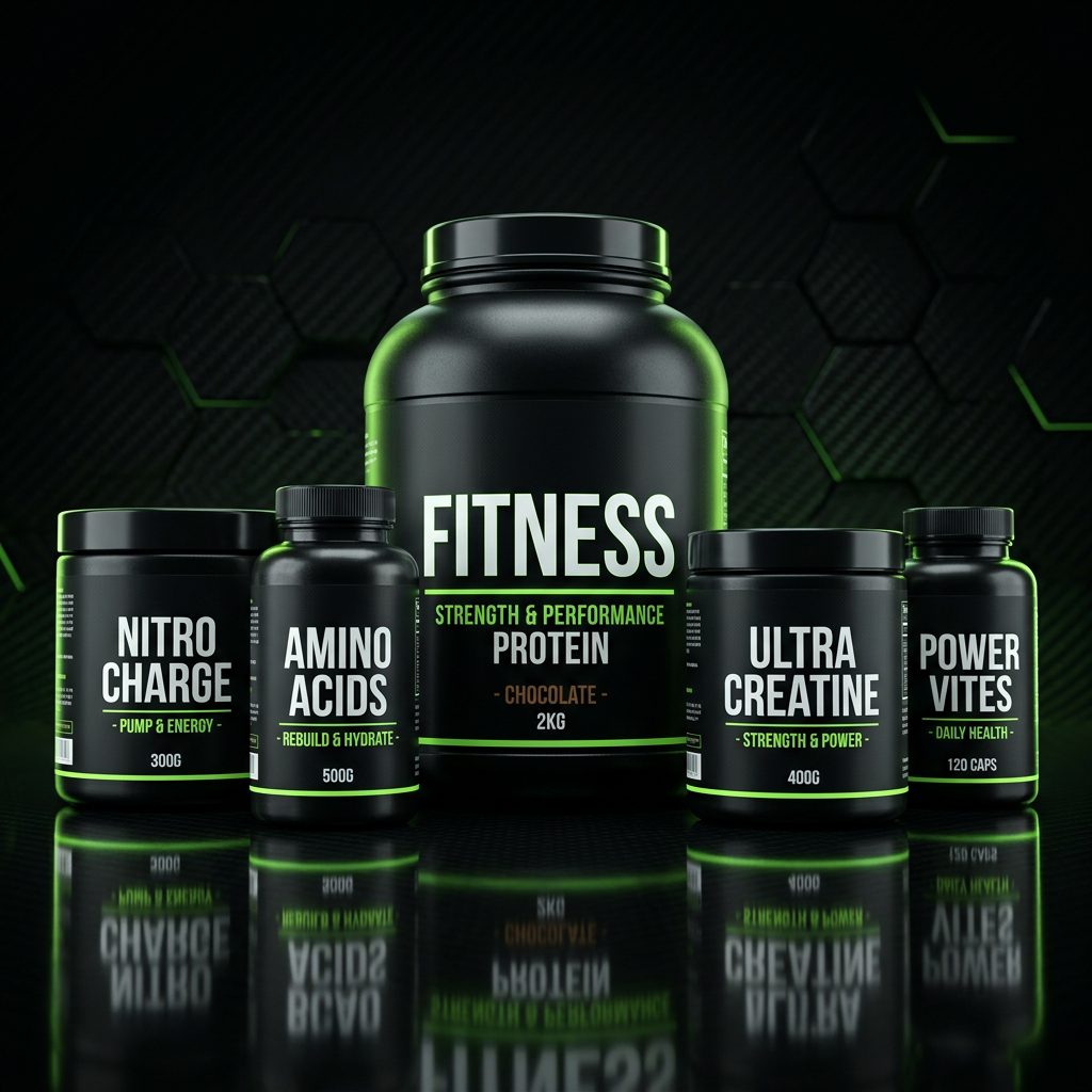 Pack de suplementos para fuerza