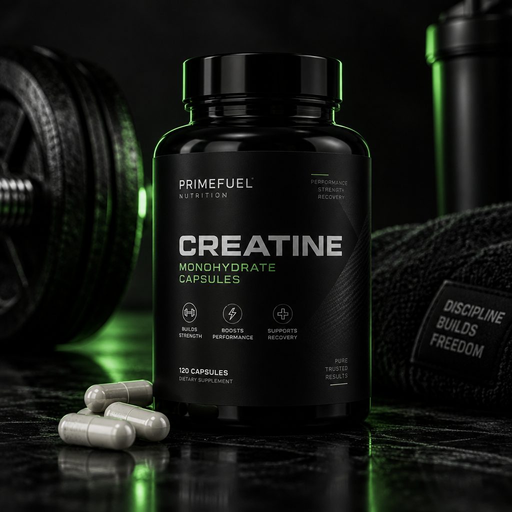 Creatina Monohidratada Cápsulas — IronCore Labs